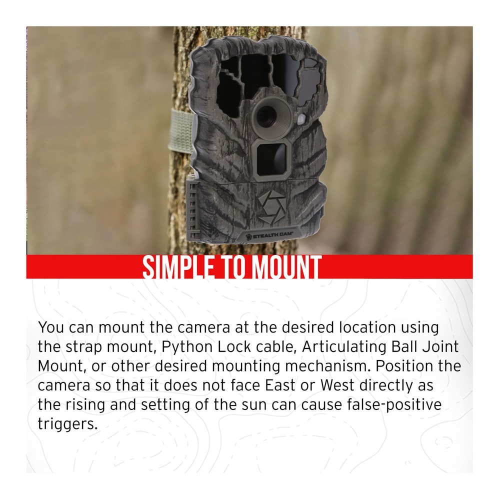 Stealth Cam Browtine 14MP Camera with Memory Card (9-Pack) Bundle