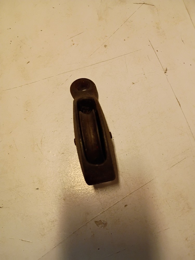 ANTIQUE Tools Small CAST IRON Pulley VINTAGE 4.5”