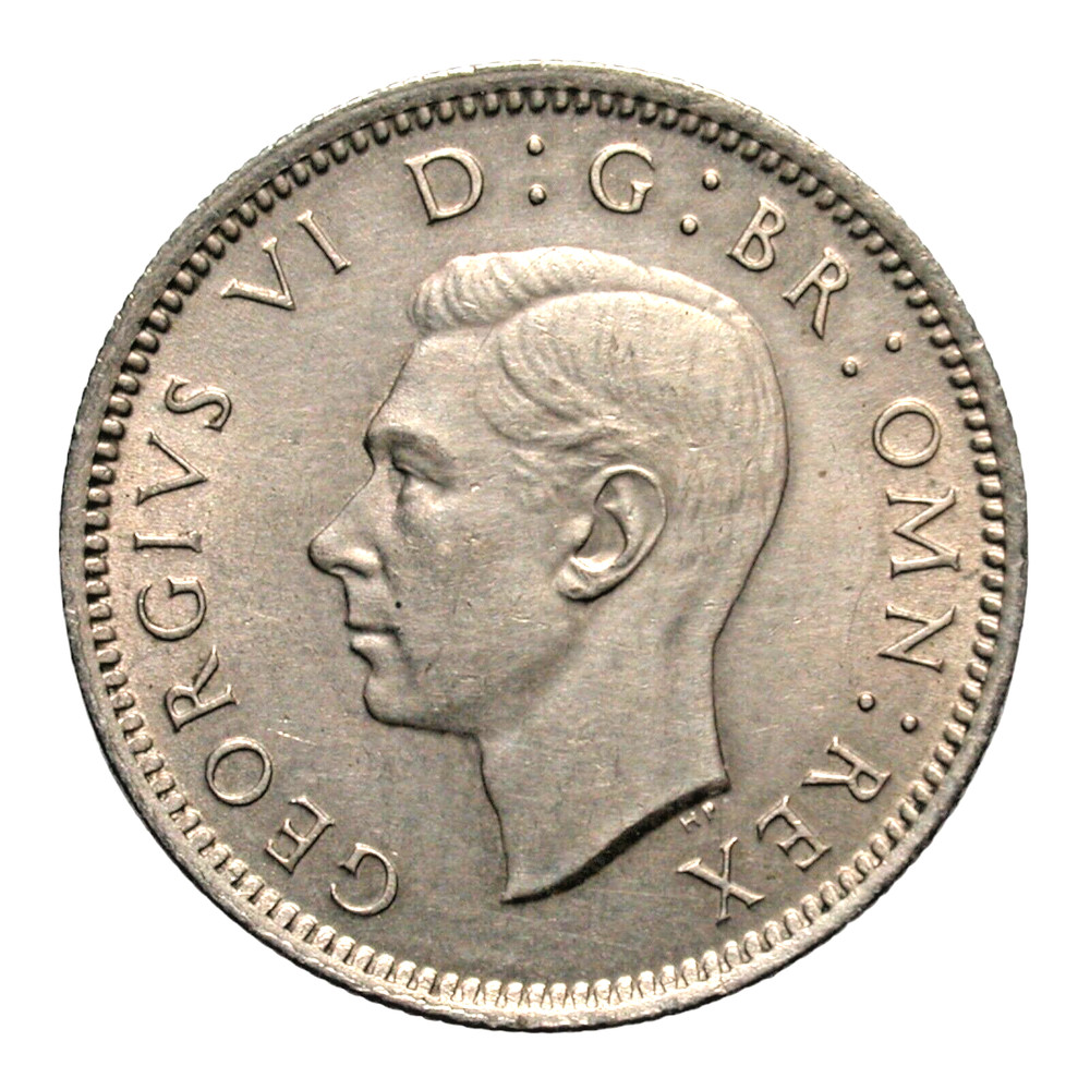 Great Britain 1951 6 Pence Unc