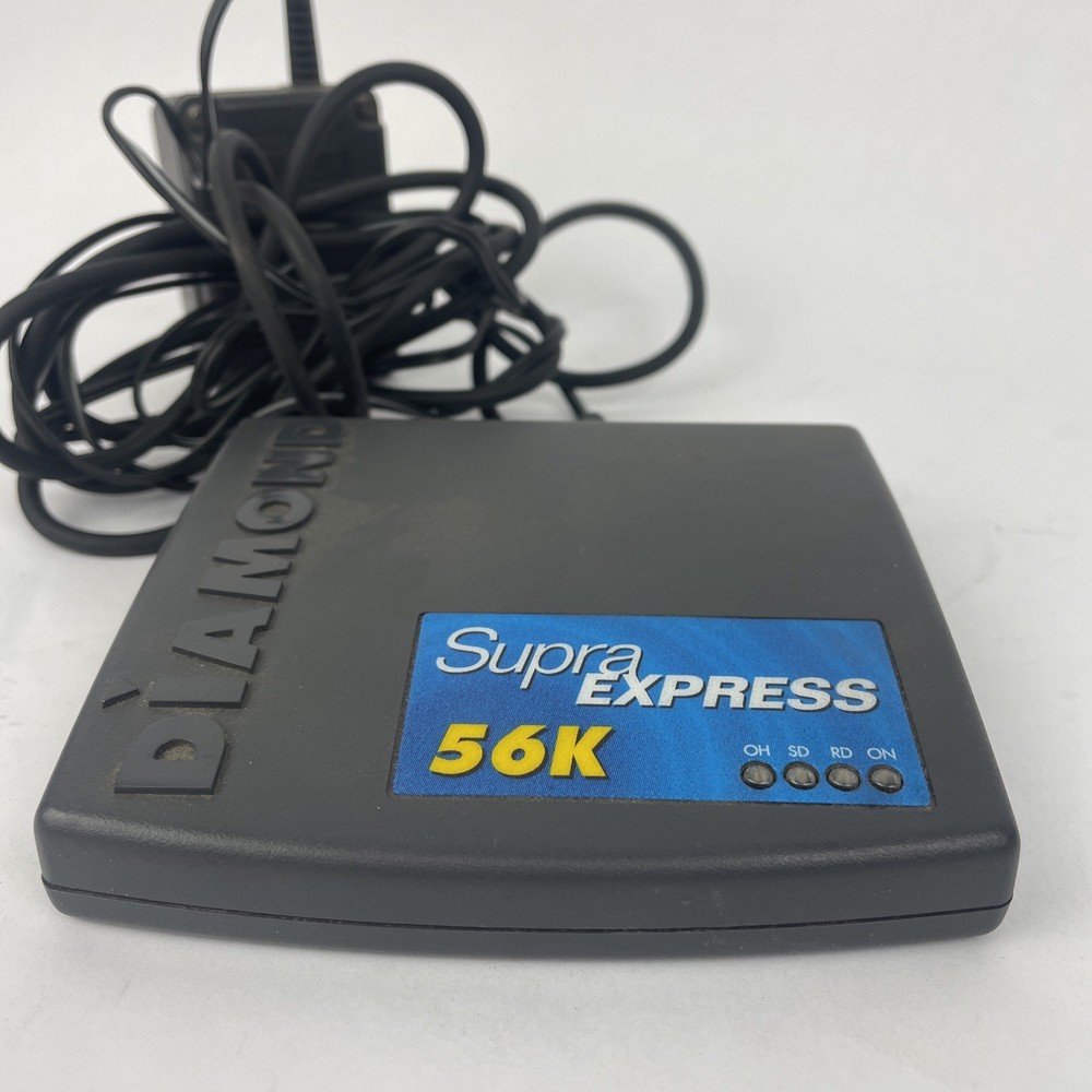 Diamond Supra Express 56K Modem Mac with Cords