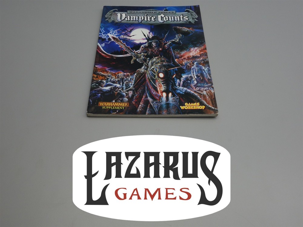 Warhammer Fantasy "Oldhammer" Codex Army Book - Vampire Counts 1999 Supplement