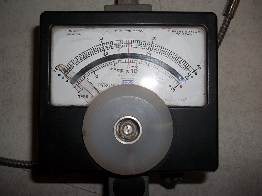1941 Slide-Wire Potentiometer Pyrometer Service Co. Gauge Testing Tool
