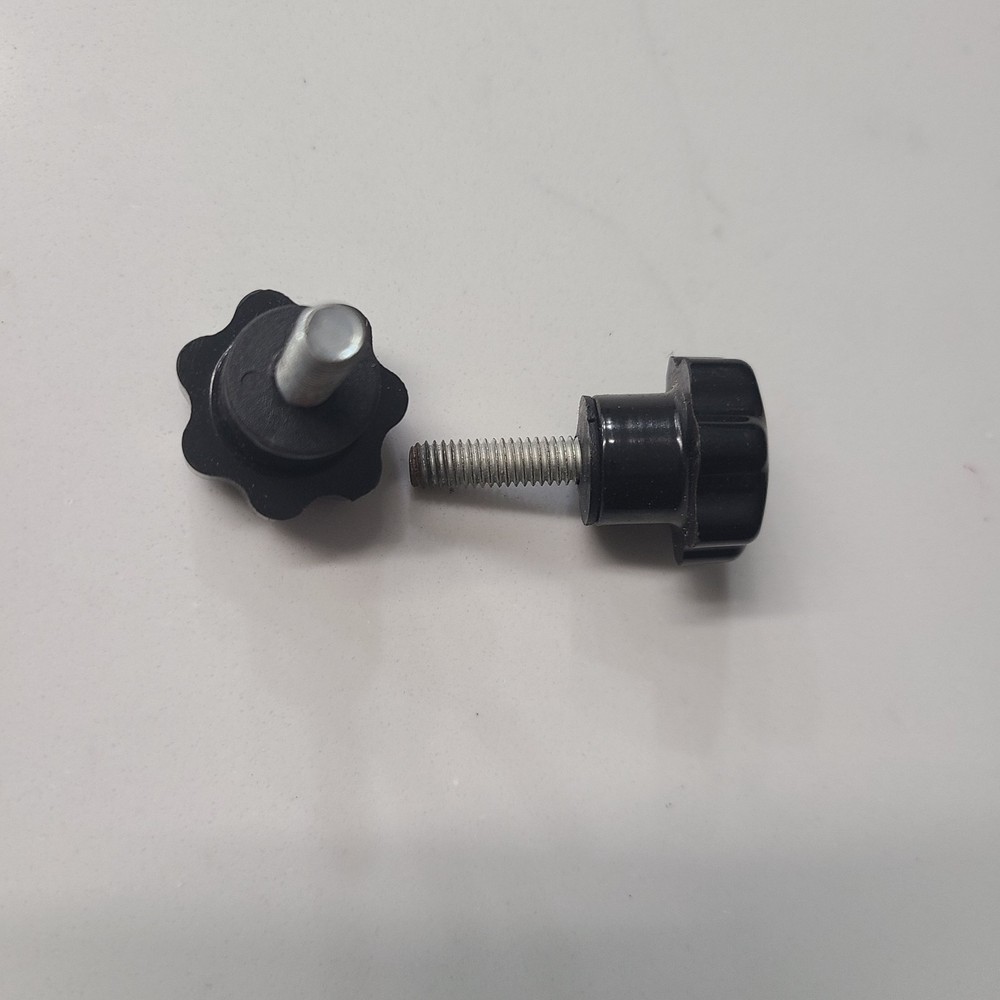 2 Screw Knobs Clamping for Securing Mobility Scooter Armrests