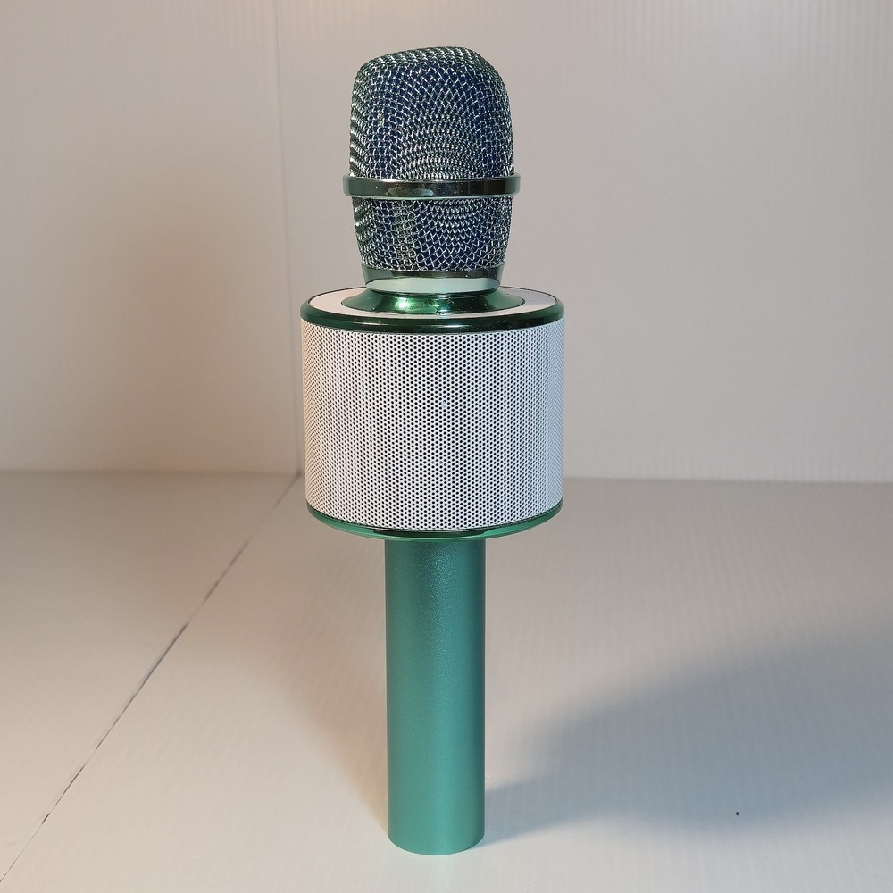 BONAOK Wireless Bluetooth Karaoke Microphone Speaker Tested & Works