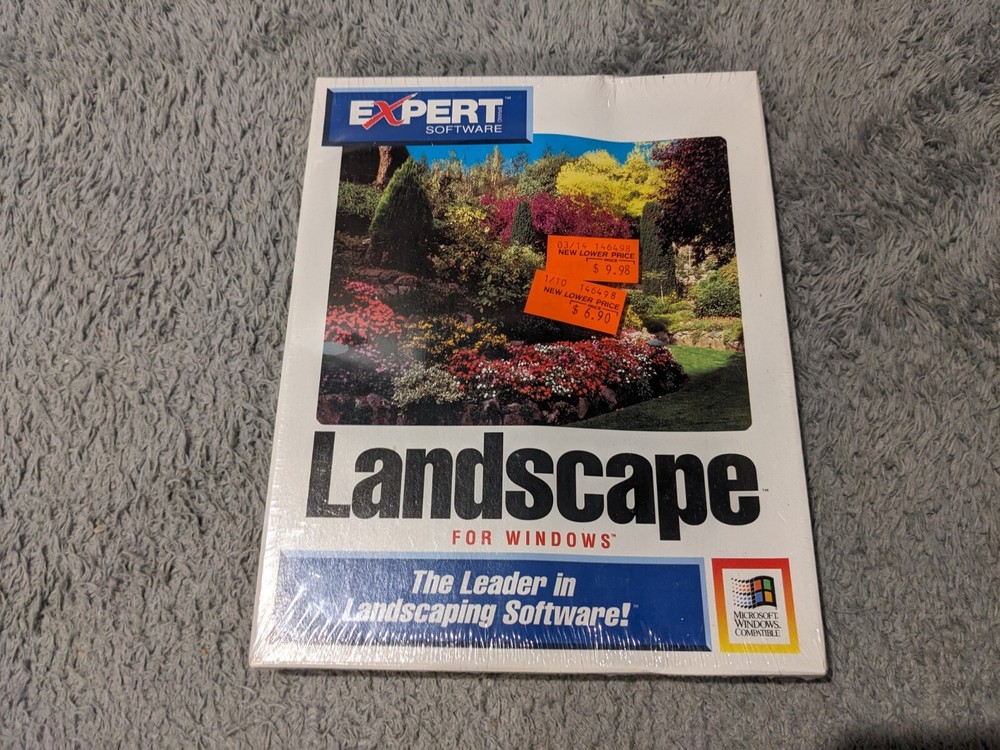 Landscape For Windows Software 1994 Expert Microsoft 3.5" Floppy Discs