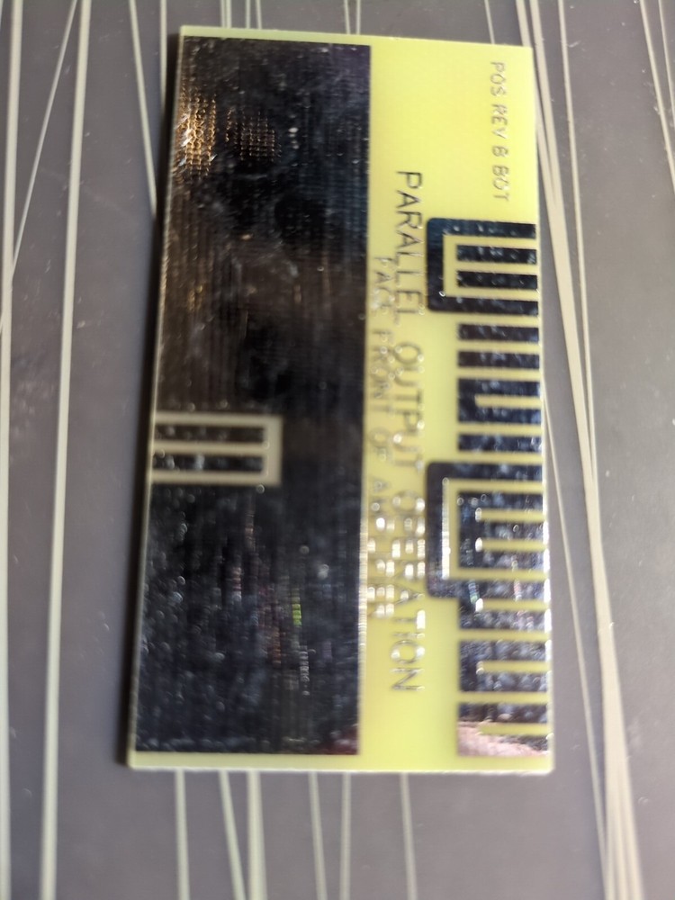 (1) Hifonics Generation X Parallel Output System Card Old School Rare