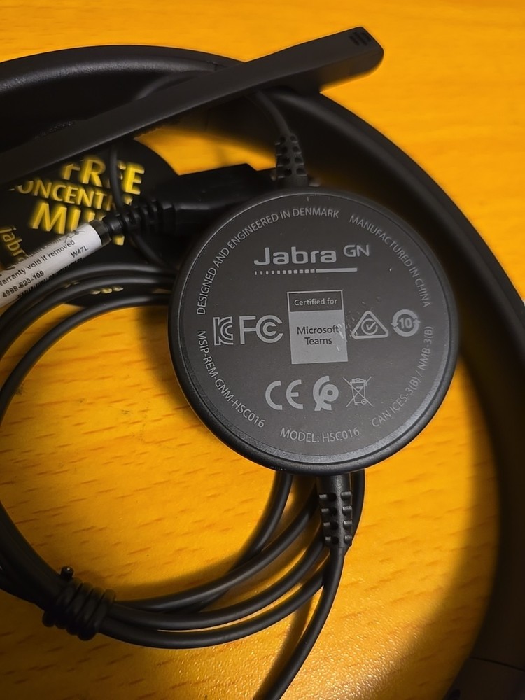 Jabra Evolve 20 Black Headband Headset