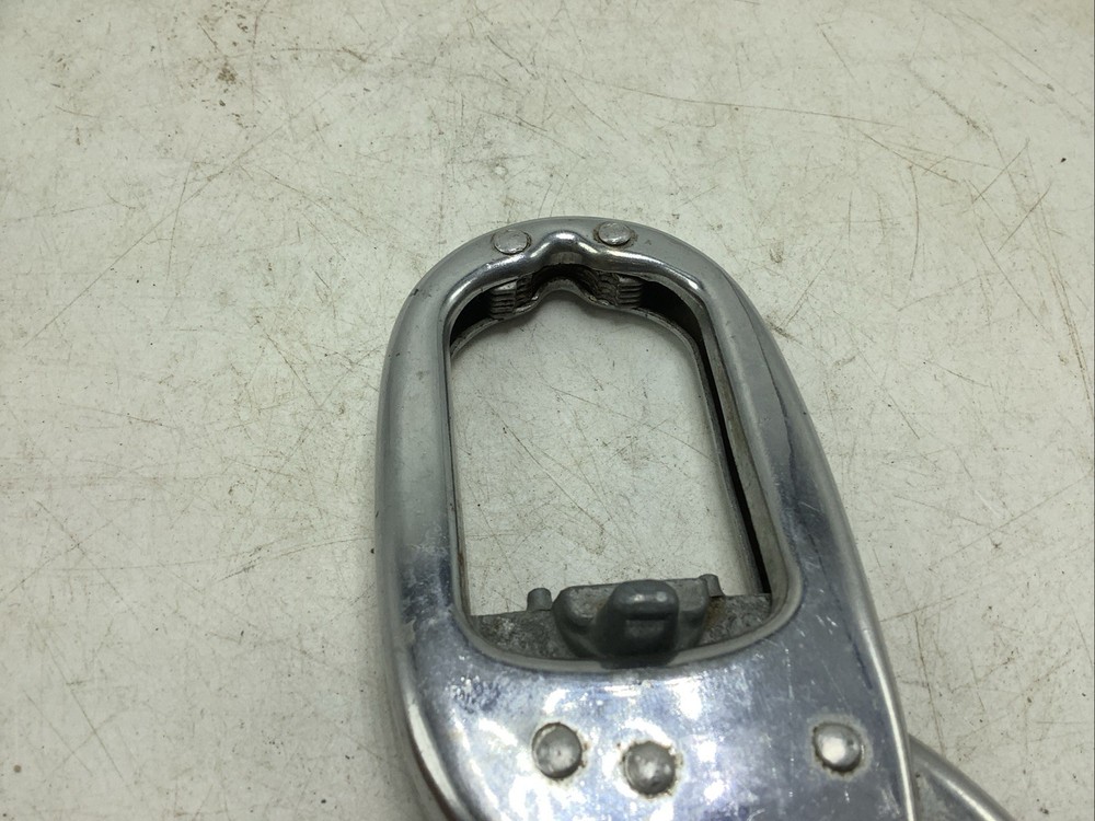 Nut Cracker Vintage Crackerjack Chrome Metal Made in England EUC Clean