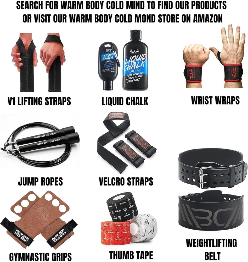 Flexible Thumb Hookgrip for Cross Training - Black (6 Rolls)