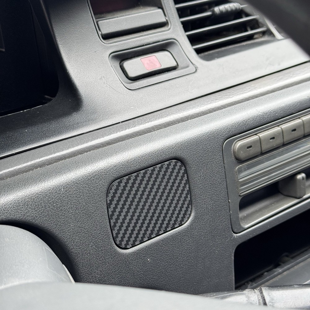 Button DELETE Civic EG Defrost CARBON PATTERN FINISH