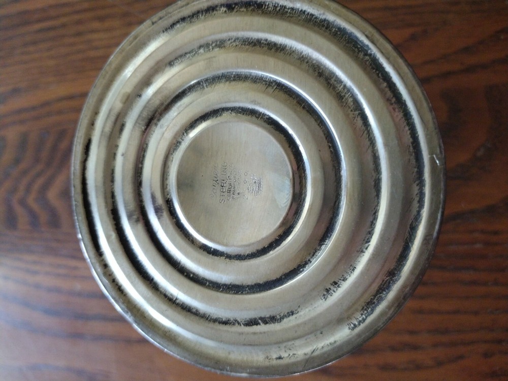 CARTIER STERLING SILVER CANDLESTICK HOLDER