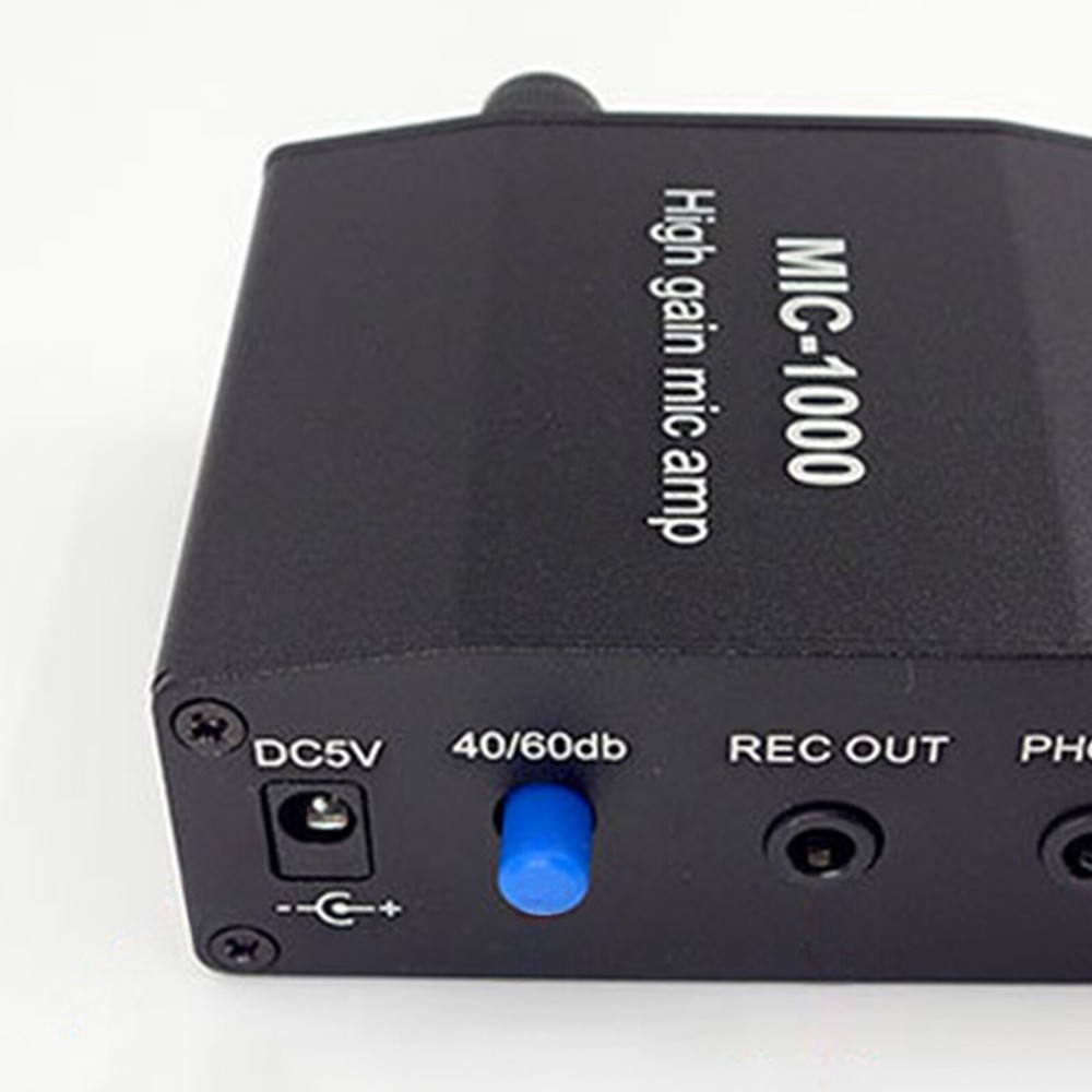 High Gain Microphone Amplifier - 1000x Audio Amp for Mic - Accessory New