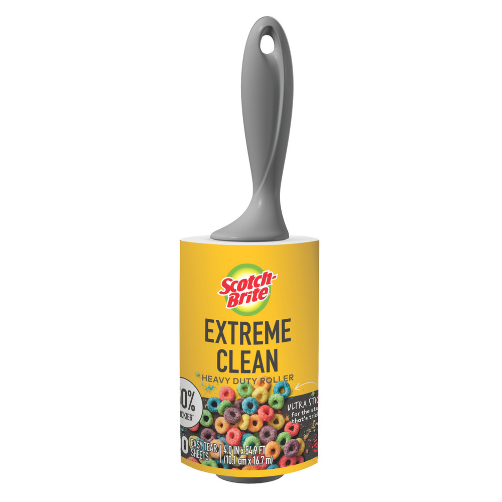 Scotch-Brite Extreme Clean Lint Roller: 4 in. width *100 sheets