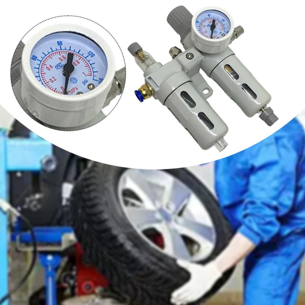 Tire Changer Air Line Filter Regulator Space Saving Easily Install for Tire