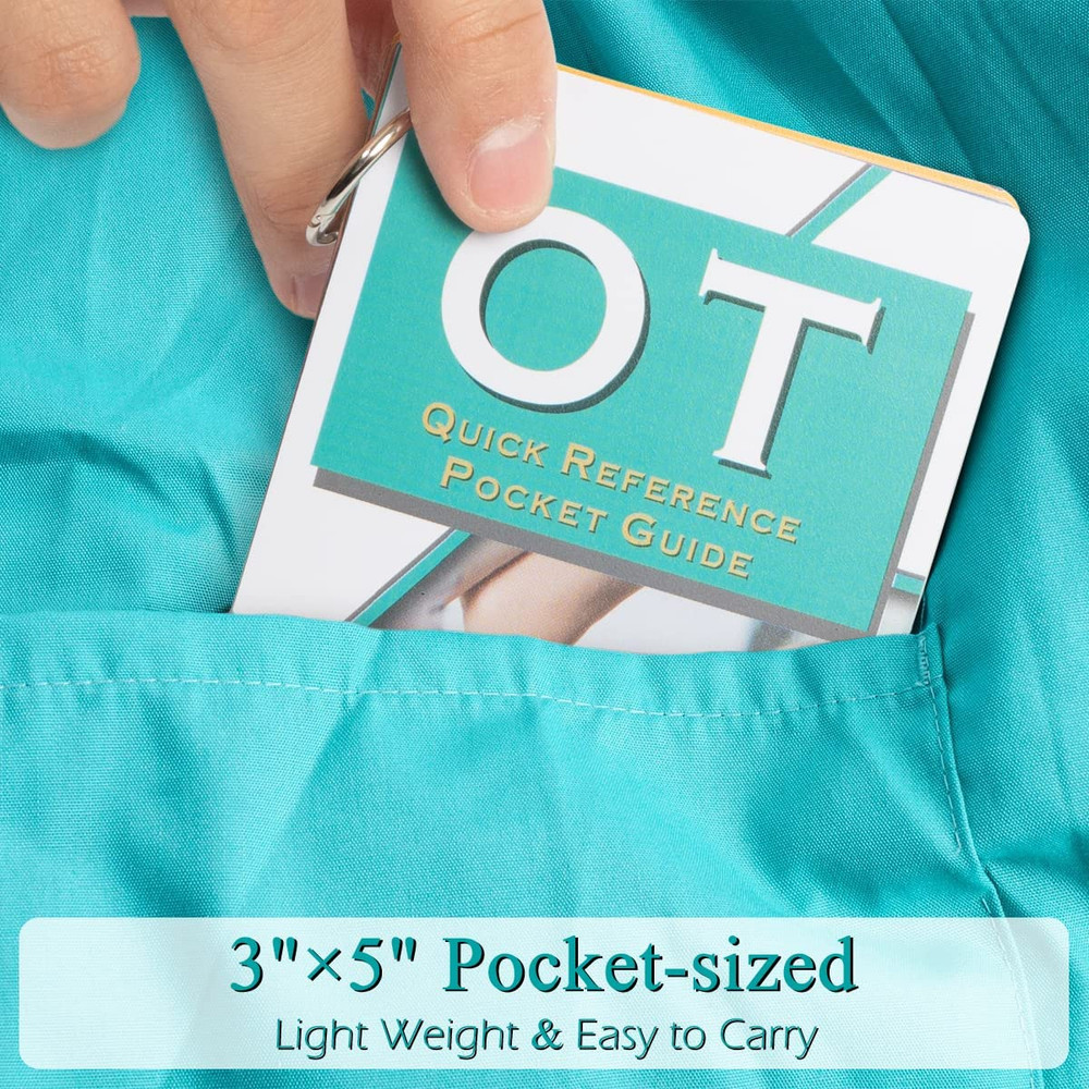 Occupational Therapy Reference Pocket Guide - Must Have OT Resource 32 Pages Qui