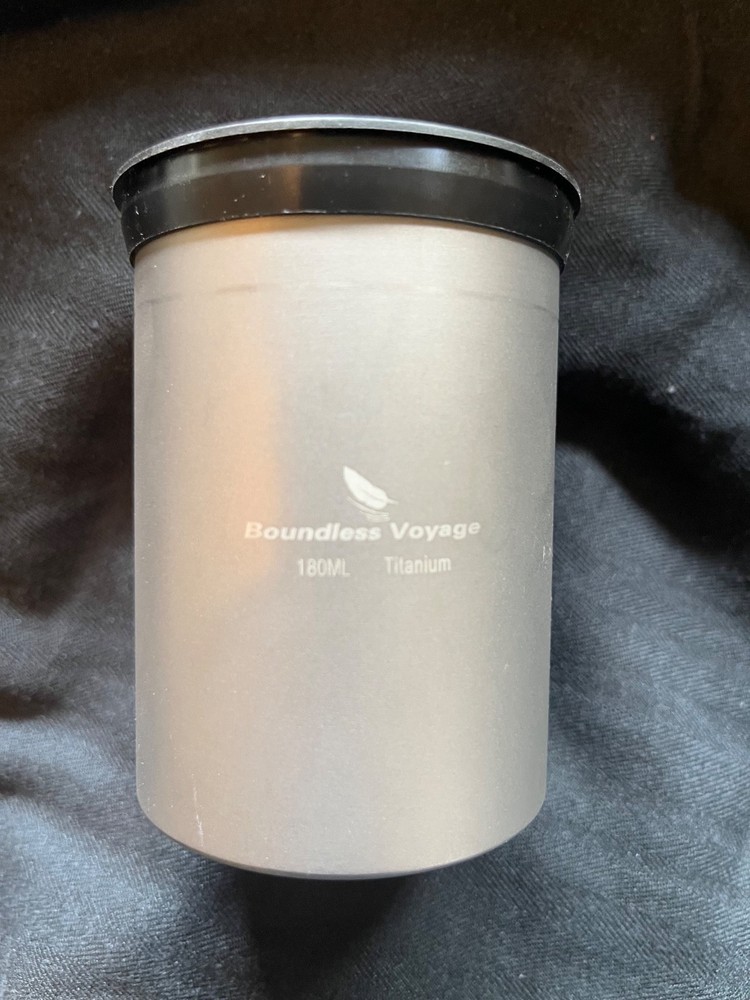Boundless Voyage TA1 Titanium Double-Wall Tea/Coffee Maker