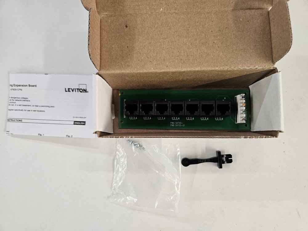 Leviton Phone Patching Board (47609-EMP)