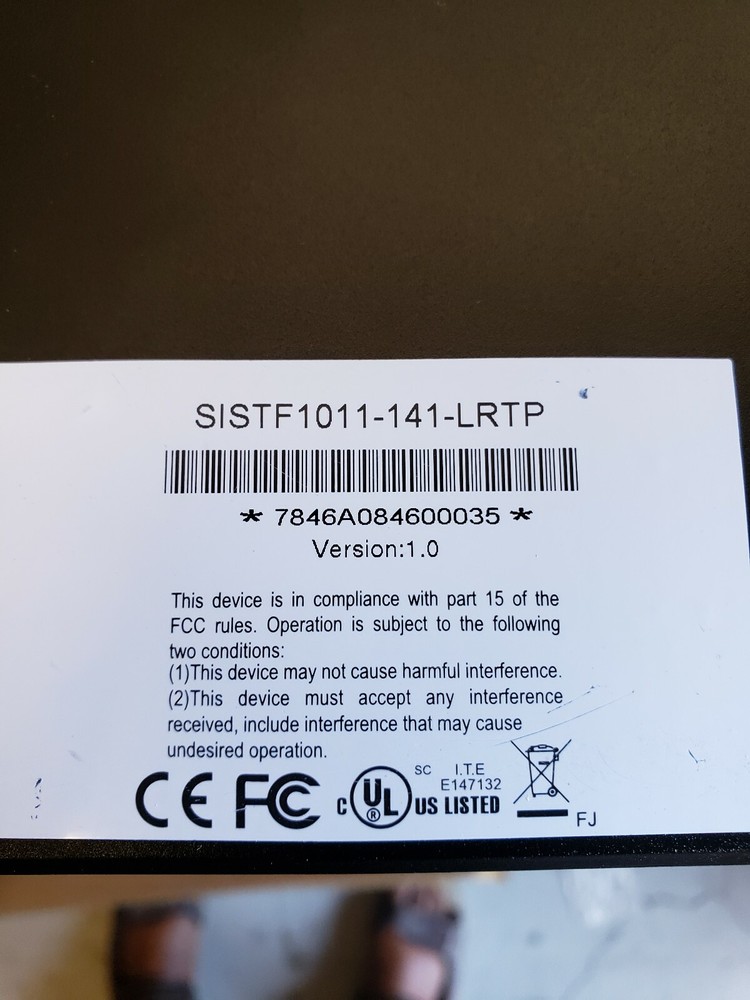 TRANSITION NETWORKS SISTF1011-141-LRTP TESTED WORKING