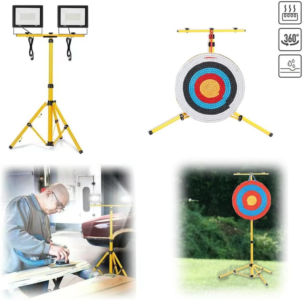 Backyard Archery Target Stand – Adjustable, Foldable, Free Shipping