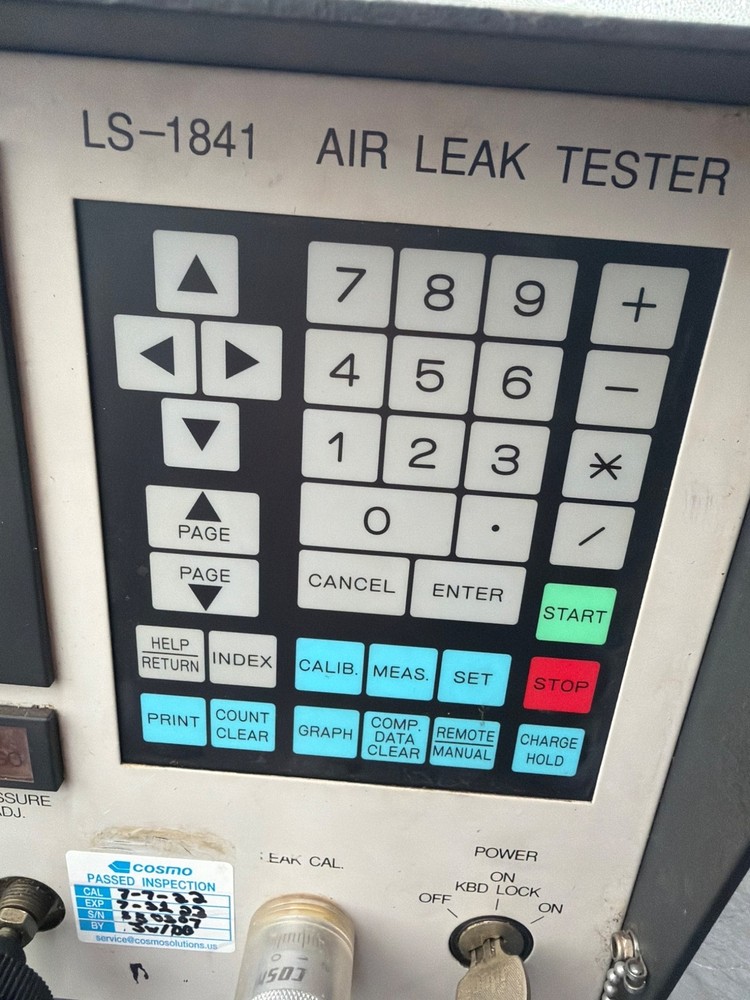 COSMO LS‑1841‑A3M Air Leak Tester USED