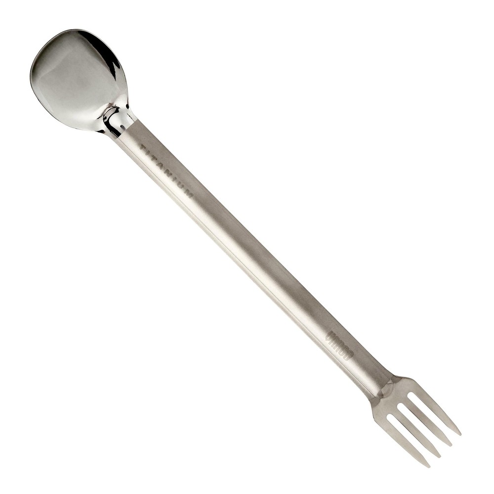 Titanium Long Handle Fork-N-Spoon