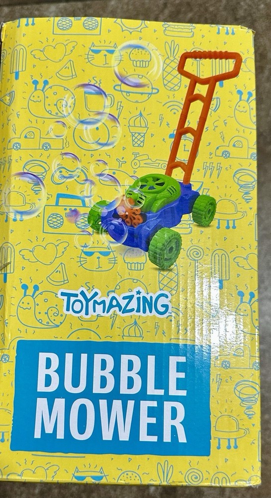 Bubble Lawn Mower for Toddlers