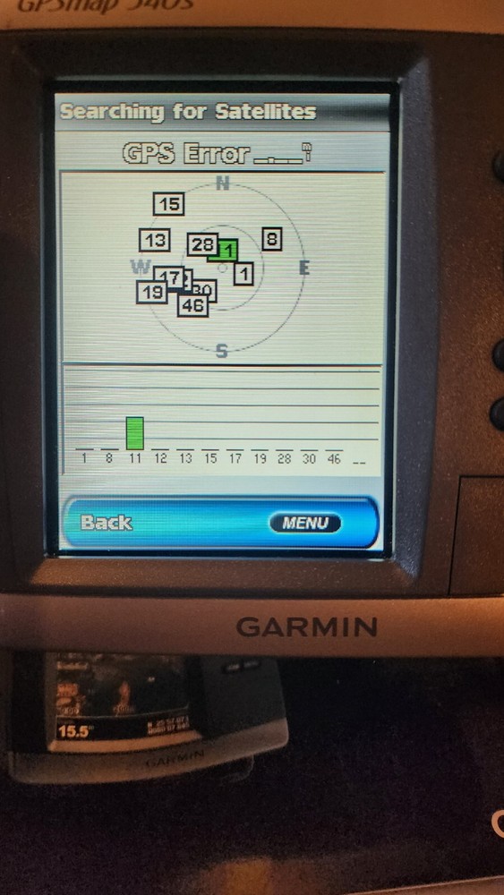 Garmin GPSMAP 540s Display w swiwel mount' Power/Data cable