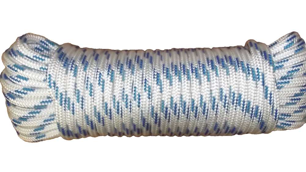 3/8" (10mm) x 150' Sail/Halyard Line, Double Braid Polyester, Sheets, Boat Rope