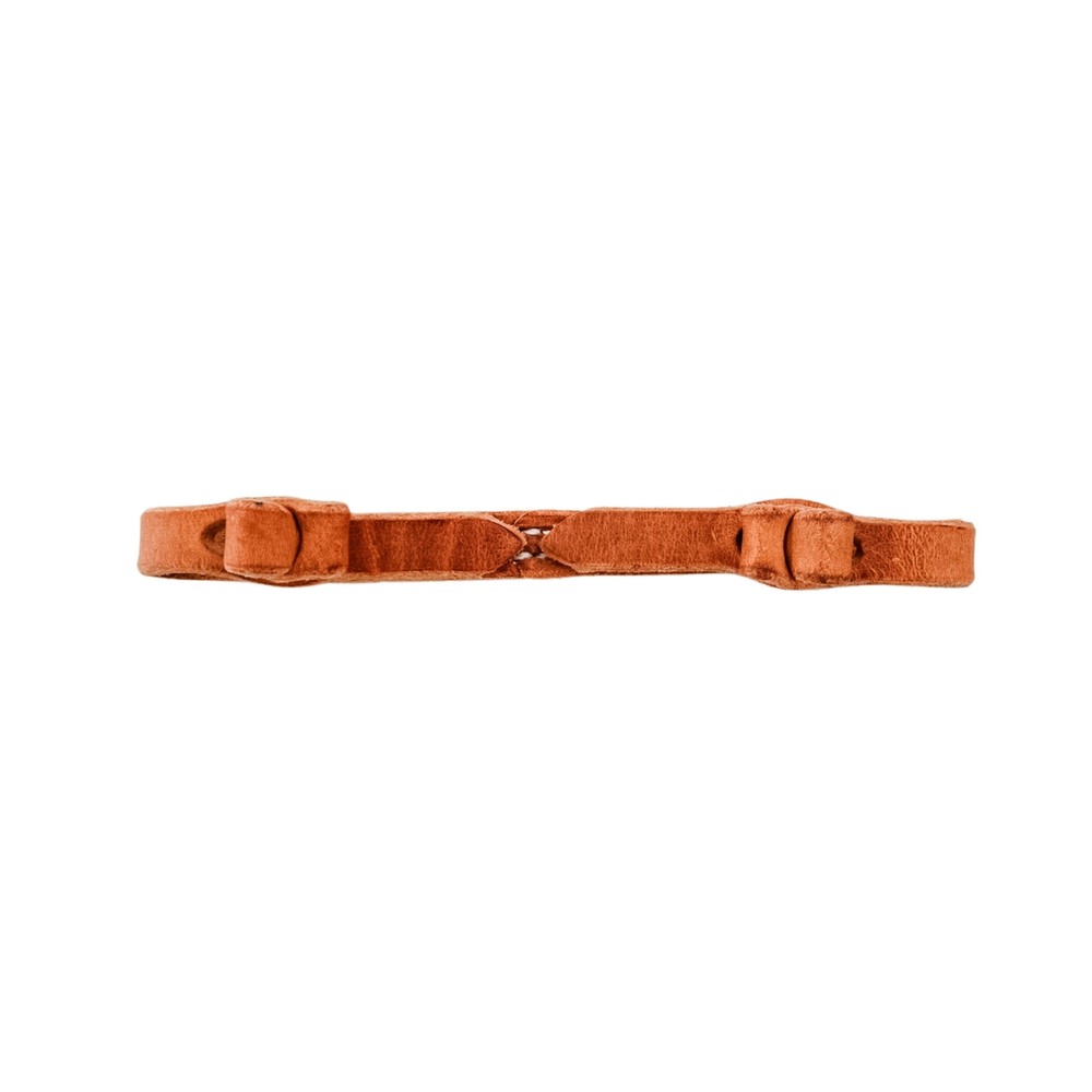 AJ Tack Harness Leather 2 Button Curb