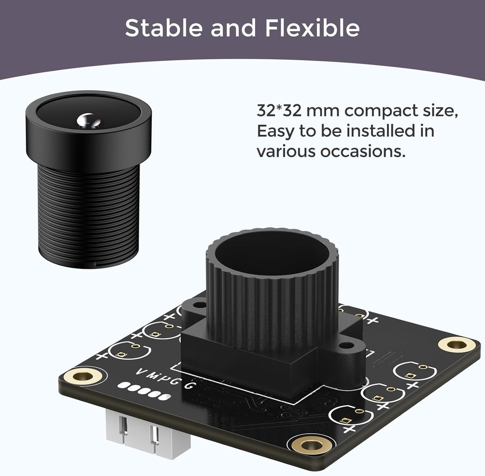 Plug and Play 720P USB 2.0 Camera - Supports Windows, Linux & Android Devices