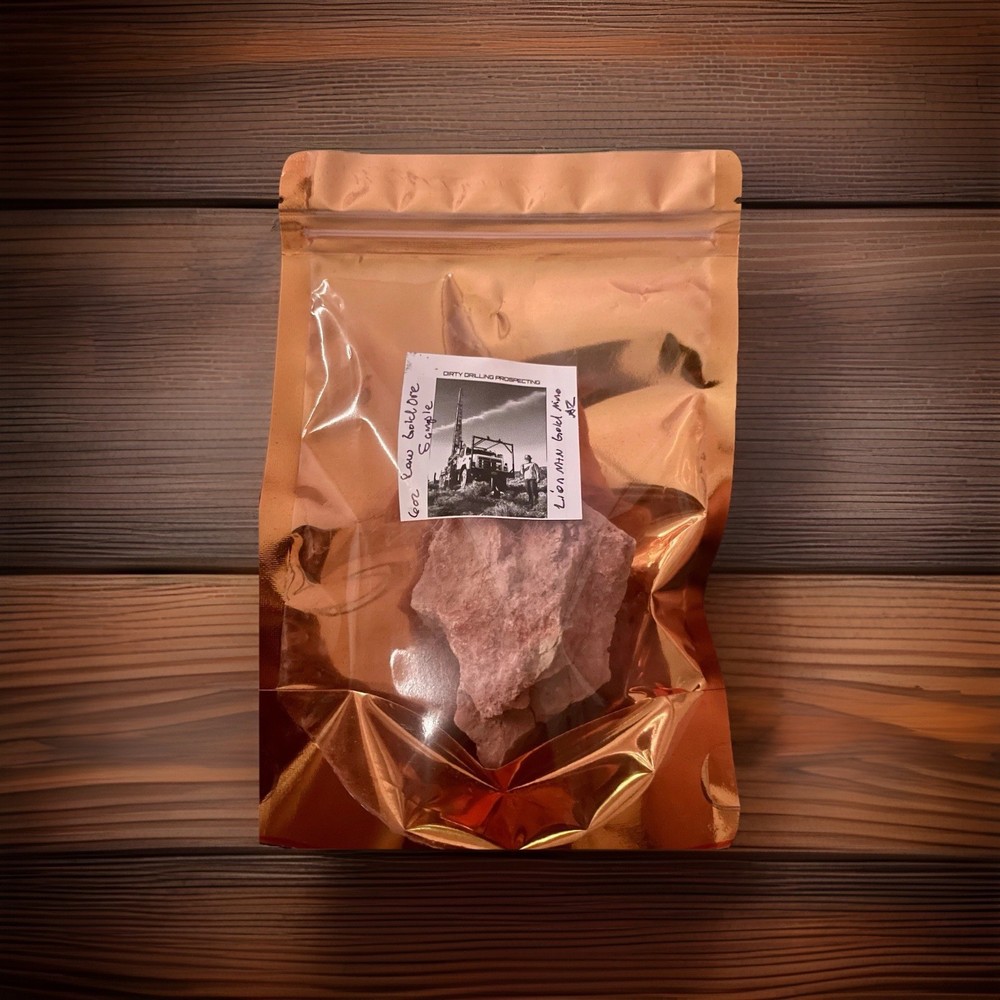 6oz Raw Gold Ore Sample   AZ