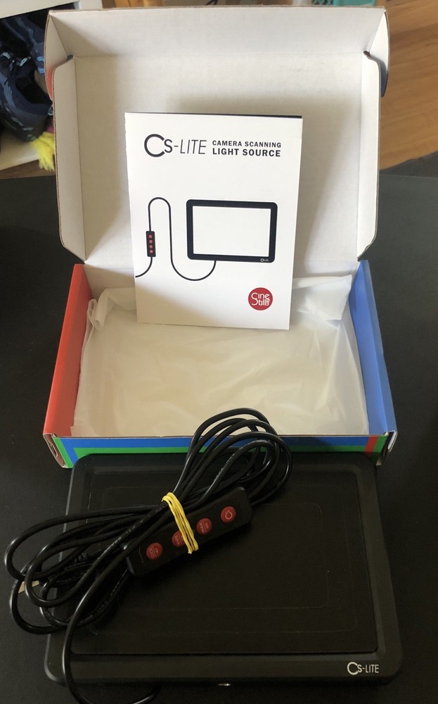CineStill CS-Lite Camera Scanning Light Source With Box And Instruction Book