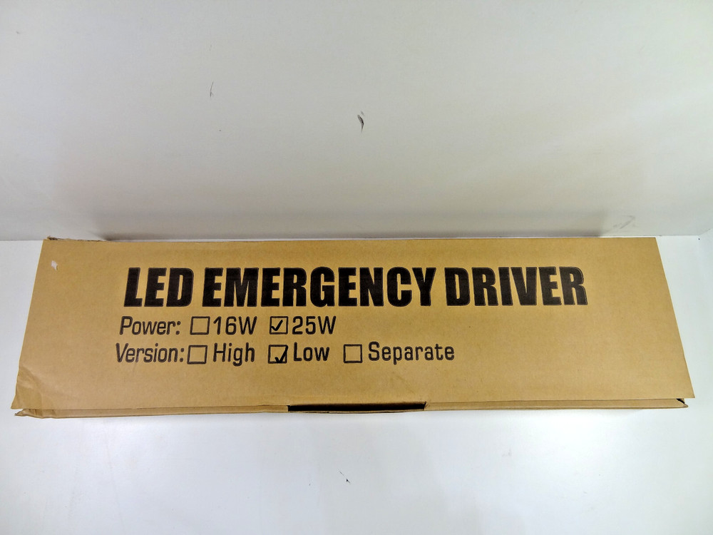 LED EMERGENCY DRIVER EM-L2554-XX 25W