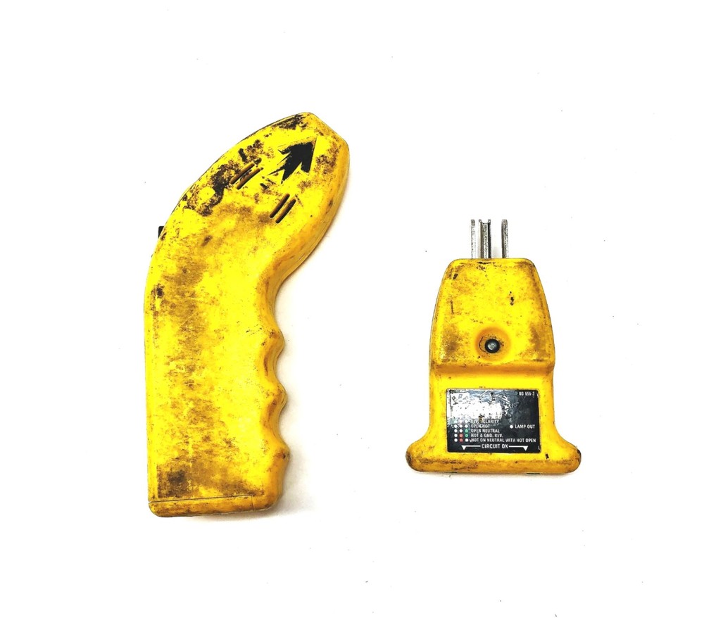 Ideal 2 Piece Automatic Circuit Identifier Set 61-055 USED