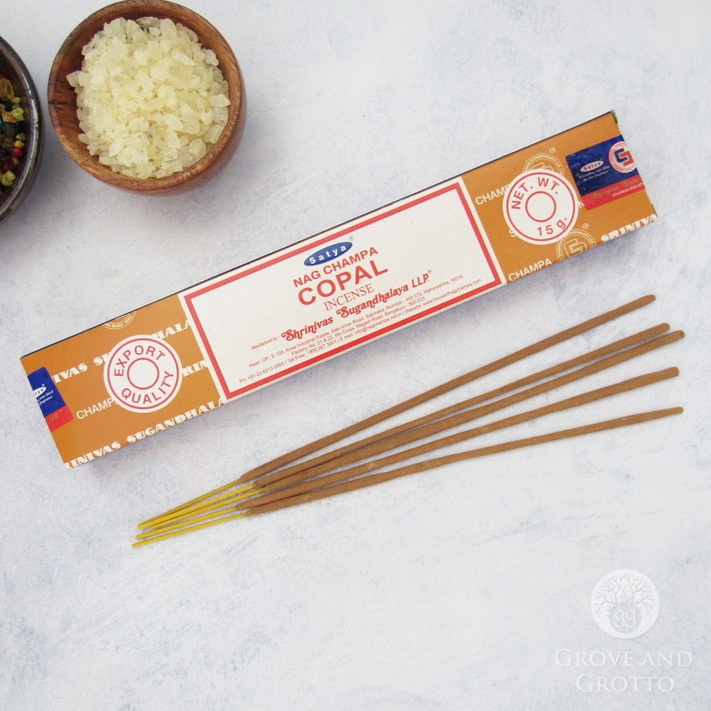 Copal Incense Sticks (15 g) by Satya - One Box