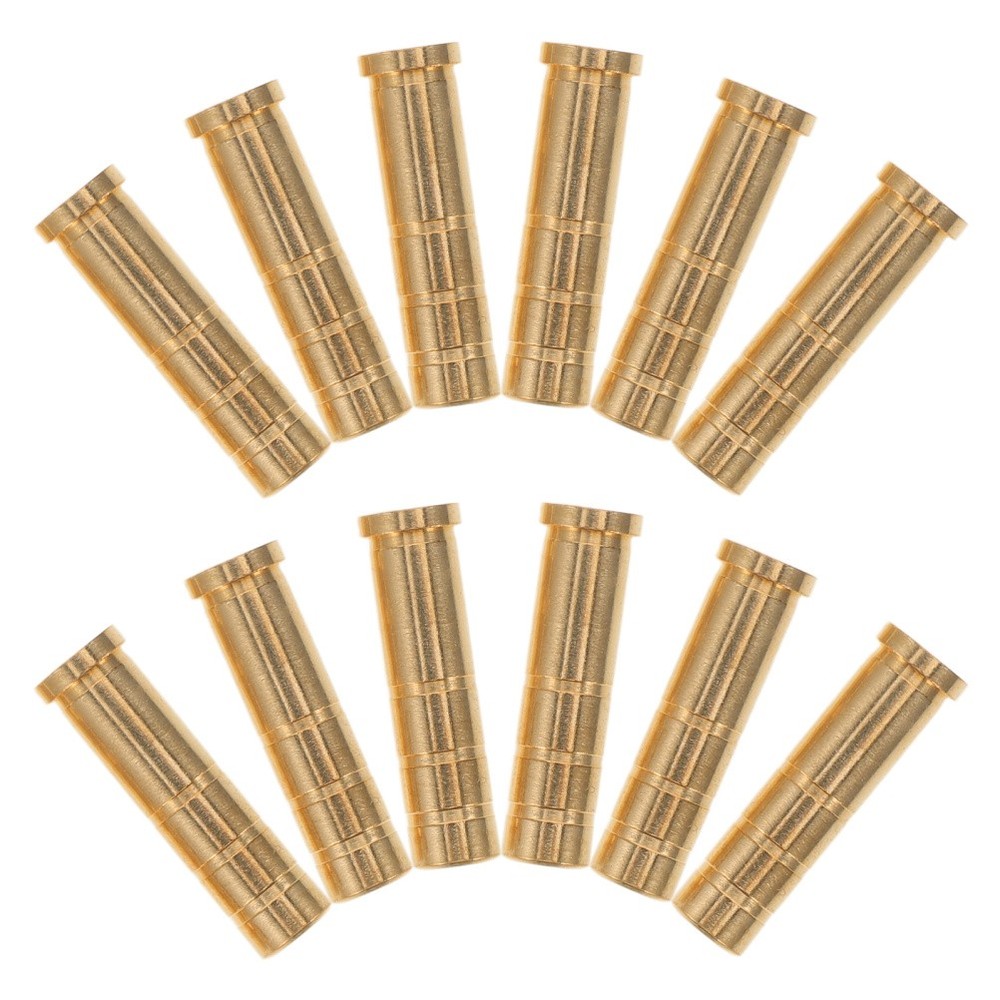 12 Pcs Arrow Connection Seat Insert Brass Components Archery Inserts