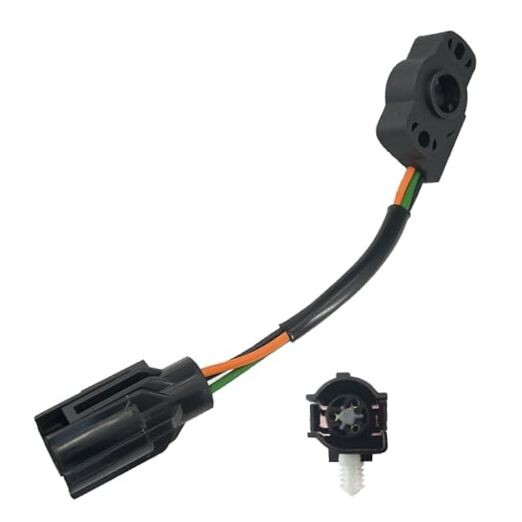 Black Throttle Position Sensor Compatible with E-150 E-250 E-350 E5TZ9B989B