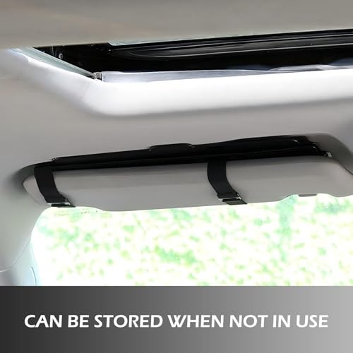 Car Polarized Sun Visor Sunshade Extender, Upgraded Adjustable Visor Extension