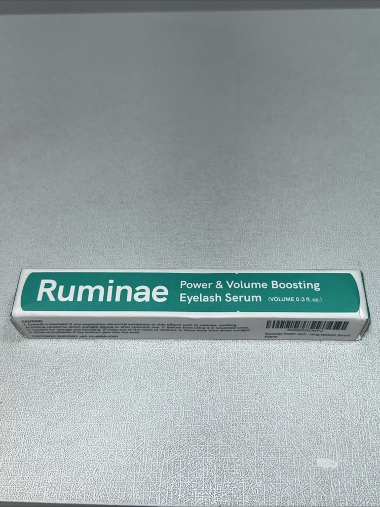 New Ruminae Power & Volume Boosting Eyelash Serum, Open Box