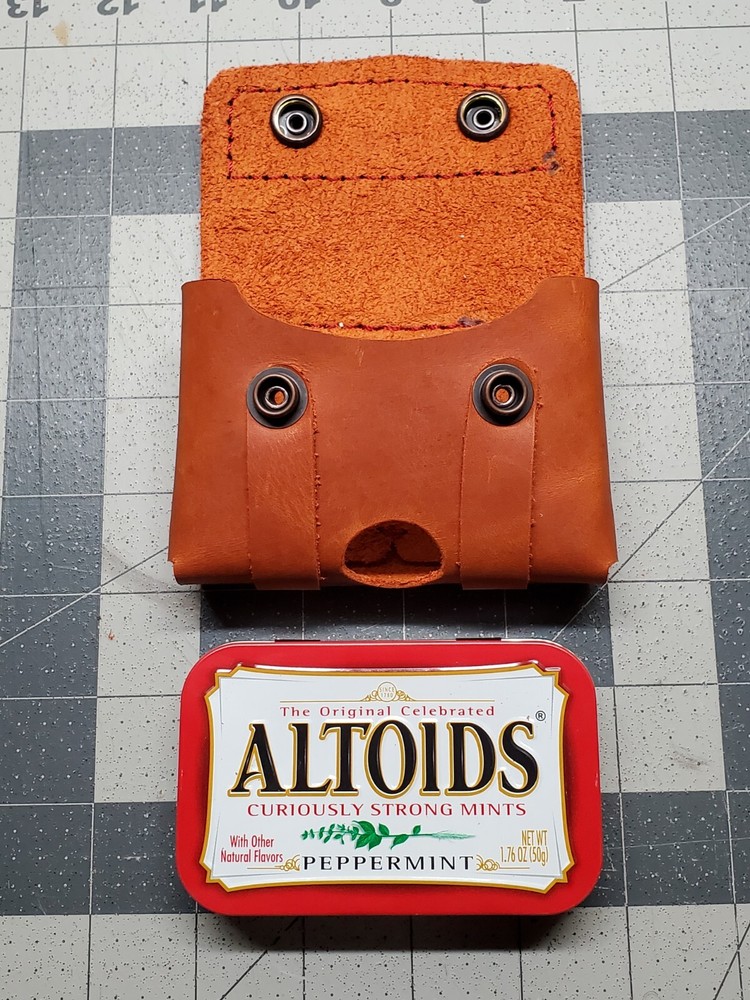 Leather Altoids Tin Pouch