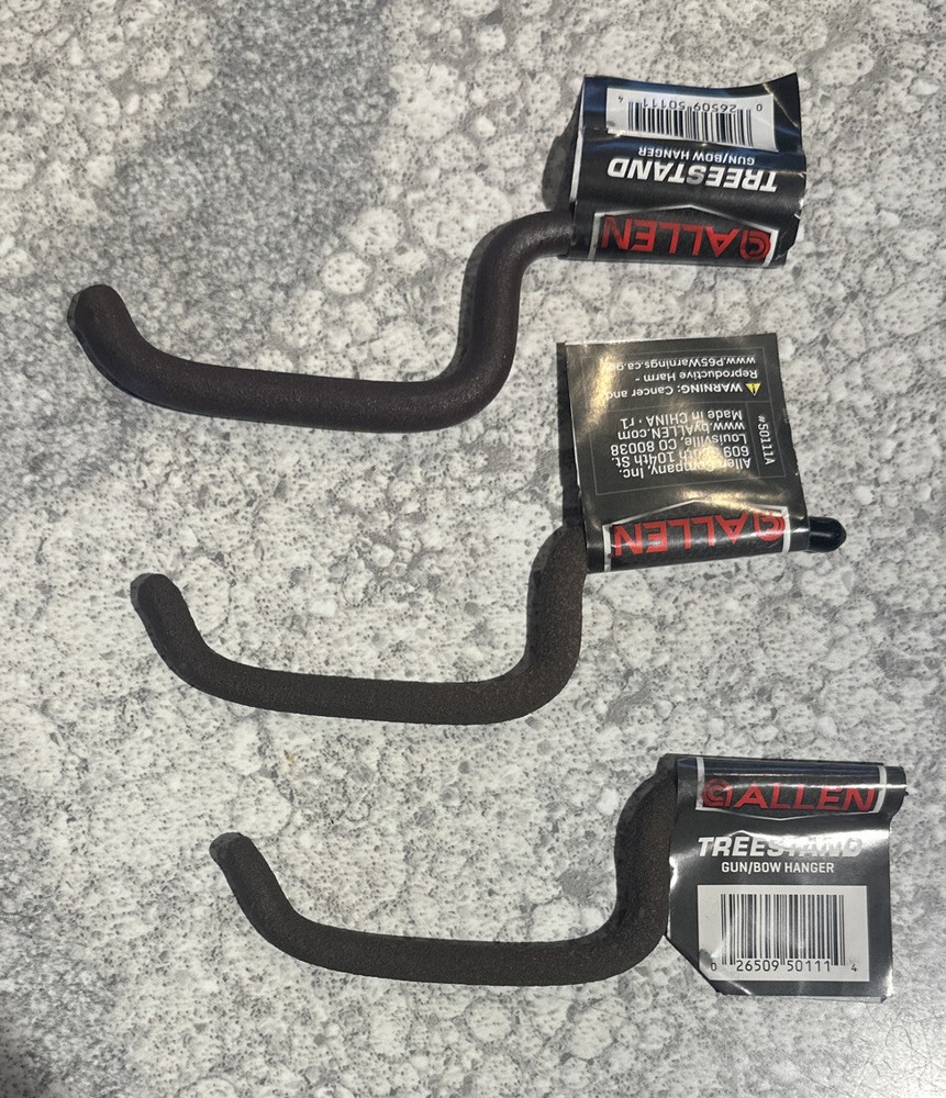 3 Pieces Allen Tree stand Gun Bow Accessory Hanger