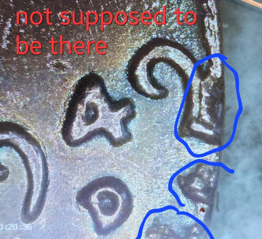 1949 D Planchet Error cent. 🧐🪙 #coin #error #cent