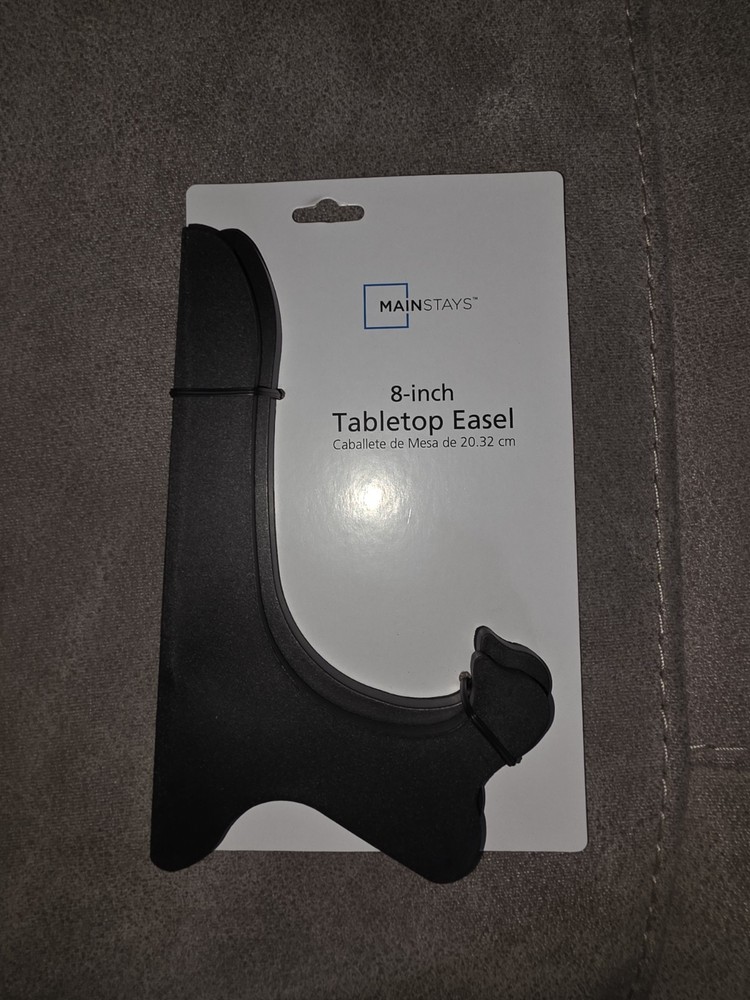 Mainstays 8-inch Tabletop Easel NEW Condition