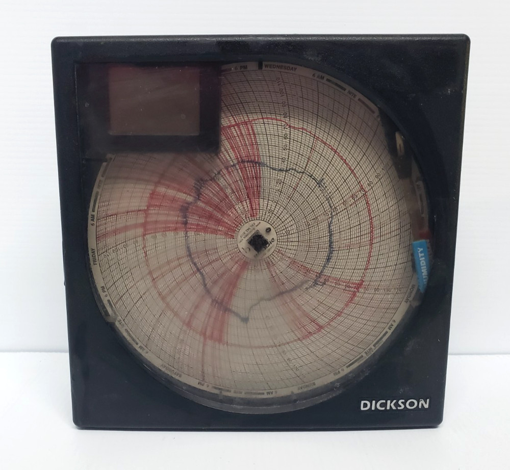 Dickson TH803 Temperature and Humidity Chart Recorder Unit