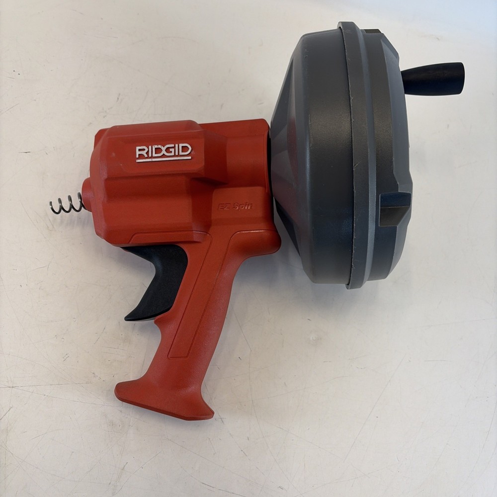 EZ SPIN Drain Cleaning Snake Auger