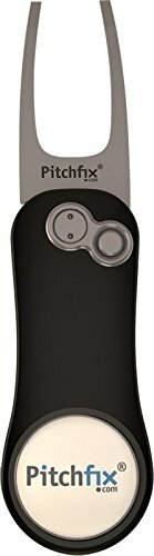 PITCHFIX HYBRID 2.0 BLACK/WHITE GOLF DIVOT TOOL