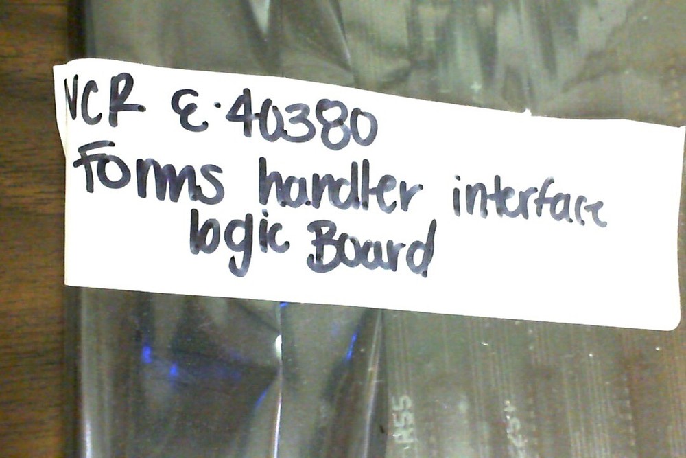 RARE VINTAGE NCR E-40380 FORMS HANDLER INTERFACE LOGIC MODULE