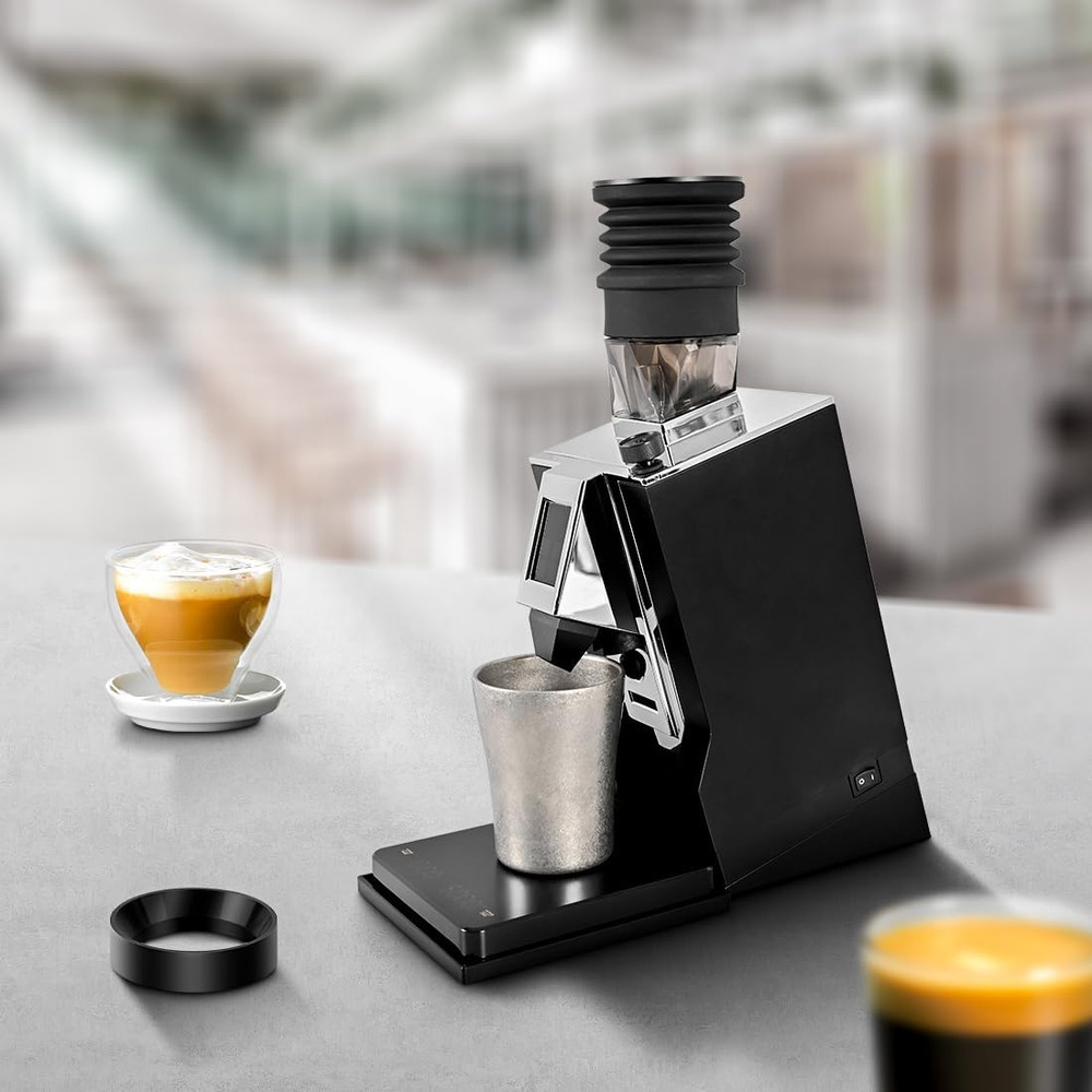 Incline Stand with Tray Compatible with Eureka Mignon Grinder Durable Tilted Ang
