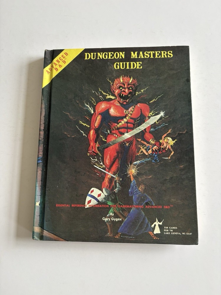 Advanced Dungeons and Dragons Dungeon Masters Guide TSR 1979