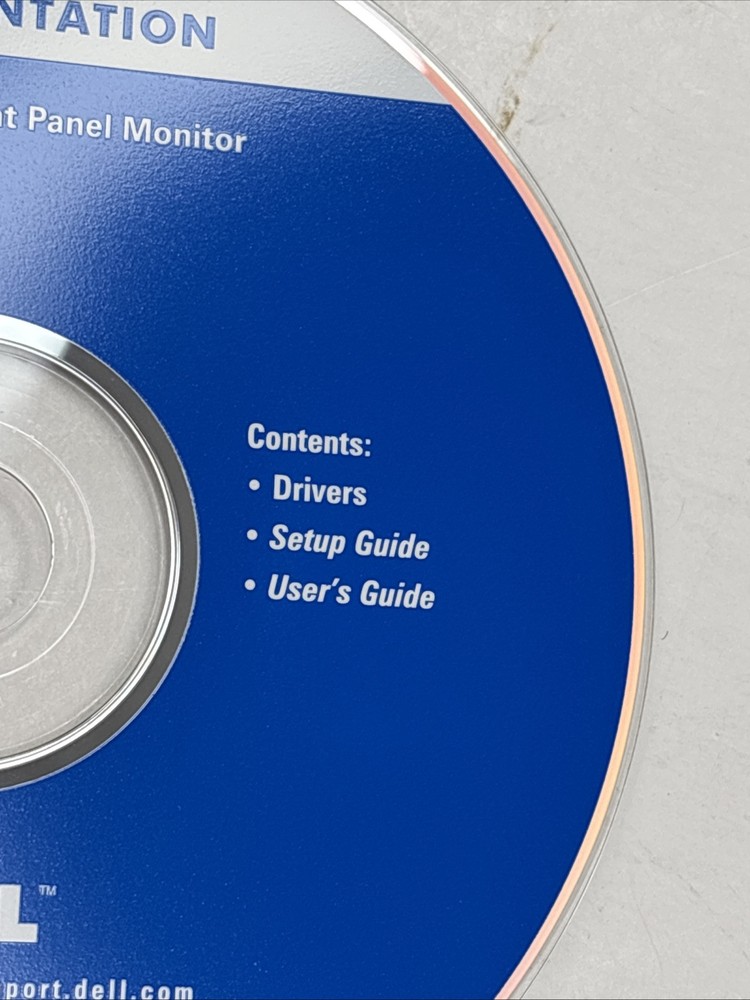 Dell S1709W Flat Panel Monitor 2009